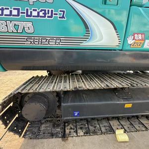 Low Hour Used Kobelco SK75 Mini Digger 7.5 Ton Construction <b>Machinery</b> - Product Image 3