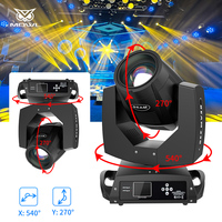 MOWL Guangzhou Lyre Beam 230 7r 230W R7 Sharpy DMX pour Scène avec Flight Case 2 en 1