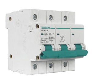 High Quality Low Price TENGENs Air Switch MCB TGB1N-125 1P 2P 3P 4P <strong>C</strong> B D <strong>Curve</strong> 6kA 63A 80A 100A 125A Miniature <strong>Circuit</strong> <strong>Breaker</strong> - Product Image 3