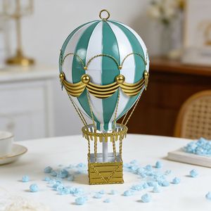 Ornement de ballon à air chaud vintage en métal, décoration murale pour restaurant, café, fête et décoration murale de la maison - Product Image 4