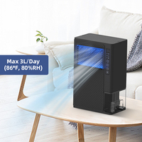 Invitop Nouveau 340W Dry Clothes Quest Control Board Home Déshumidificateur portable