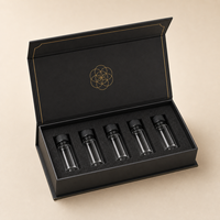 Boîte d'emballage personnalisée pour flacons avec insert en mousse EVA découpée, envoi postal en carton ondulé pour flacons de peptides