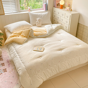 Ấm áp mềm mùa đông dày giường Quilt ánh sáng mềm mại mô hình hoạt hình Polyester <span class=keywords><strong>Comforter</strong></span> với đầy đủ Điền - Product Image 2