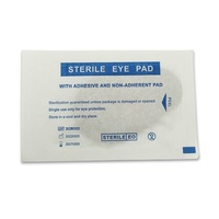 Patch oculaire médical jetable chirurgical absorbant 5.8x8.3cm, tampon oculaire non tissé stérile pour enfant et adulte