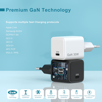 Chargeur de téléphone portable Type C 30W Watt 15V2A Mini Chargeur mural USB portable de voyage 30W Chargeur rapide USB C pour Samsung iPhone 16 17