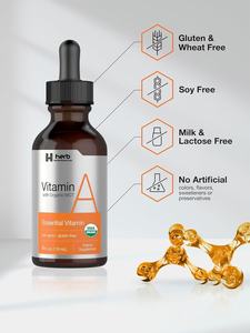 Gotas líquidas de vitaminas orgánicas de etiqueta privada OEM ODM, suministro de 2 meses para Salud Ósea y articular, soporte cognitivo, gotas de vitaminas - Product Image 4