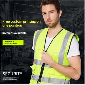 Gilet Riflettente Ecologico per la Sicurezza in Moto, Ideale per Operai Edili, Ciclisti e Uso nel Traffico - Product Image 4