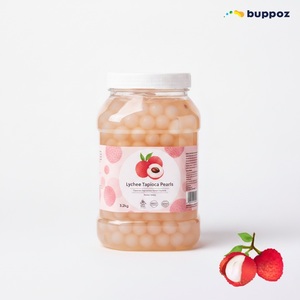 ไข่มุกทอฟฟี่ลิ้นจี่ 3.2 กก. แบบกระปุก ฮาลาล HACCP สำหรับร้านชานมไข่มุก ชานม OEM - Product Image 2