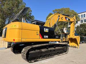 Excavatrice sur chenilles d'occasion CAT 329D2L d'origine japonaise, faible nombre d'heures de fonctionnement, Caterpillar 329D2L 329, 30 tonnes, pour travaux de construction lourds - Product Image 2