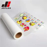 Rouleau de film de transfert thermique DTF respirant 33cm 30cm pour autocollants de vêtements Impression par sublimation PET haute température