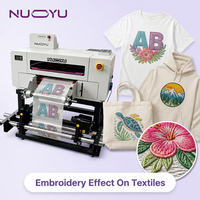 Nouvelle imprimante UV DTF A3 pour broderie, machine de transfert textile à tête unique de 30 cm, rouleau à rouleau, CE RoHS, garantie 1 an