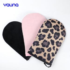 Noir/rose/léopard imprimé velours doux en gros gant autobronzant gants d'application d'huile <span class=keywords><strong>de</strong></span> <span class=keywords><strong>bain</strong></span> et sans <span class=keywords><strong>soleil</strong></span> - Product Image 5