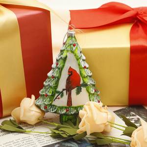 Décorations de Noël en verre de haute qualité, personnalisables en différentes couleurs, à suspendre à l'arbre de Noël - Product Image 2