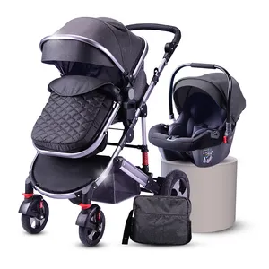 New Baby Stroller New Baby Stroller / Baby Carrier Foldable 3 In 1 Baby Pram / Foldable Luxury Travel Stroller Baby Walker Stroller Mum Stroller