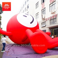 Ballon gonflable de dessin animé de personnage gonflable personnalisé de conception de grands objets gonflables publicitaires
