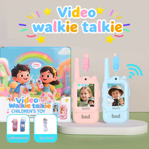 Nouveau Talkie-walkie sans fil longue portée pour enfants, avec fonction vidéo, pour la communication parent-enfant, jouet d'extérieur transfrontalier - Product Image 1