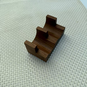 寿司ラックミニ2ロールクルミ木制ハンドロール寿司タコス - Product Image 3