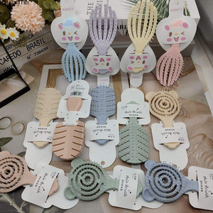 Peigne de massage mini Wanmei, forme creuse mignonne, brosse à <span class=keywords><strong>cheveux</strong></span> portable pour femmes, brosse à <span class=keywords><strong>cheveux</strong></span> longs, cadeau pour la maison, peigne de massage en forme de boule, brosse à <span class=keywords><strong>cheveux</strong></span> <span class=keywords><strong>ronde</strong></span> - Product Image 1