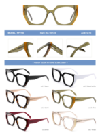 Lunettes de lecture optiques 2026 anti-lumière bleue de luxe pour hommes, montures en acétate pour l'été, lunettes surdimensionnées pour femmes