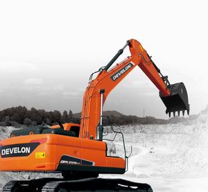 Excavatrice sur chenilles de taille moyenne DEVELON DX220LC-7M, hydraulique, à économie d'énergie, pour travaux de construction lourds - Product Image 6