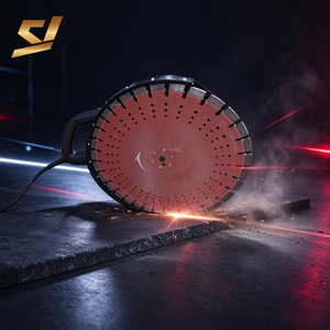 Machine de découpe de chants sans balais haute puissance, portative, avec marge de coupe réglable, pour murs et pierres, idéale pour les projets de construction - Product Image 5