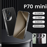 Teléfono Inteligente P70 Mini Original, Nuevo, en Oferta, de 4.0 Pulgadas, Doble SIM, Pantalla HD, Precio de Fábrica al por Mayor para Estudiantes