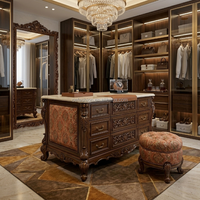 Ensemble de canapés OEM Baroque Camel Back capitonnés en jacquard pour salon, idéal pour projets FF&E de suites de palais et villas