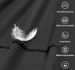 Customized 200Gsm Light Weight <b>Microfiber</b> Fabric Pocket Zipper <b>Towel</b> Quick Drying Women and Man Yoga Swimming Sports Gym <b>Towels</b> - Product Image 3