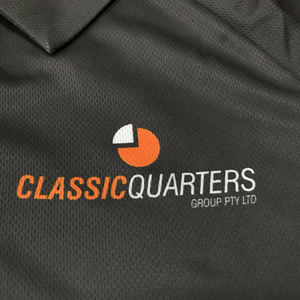 Polos de hombre Boxy Fit con logotipo impreso personalizado OEM - Product Image 4