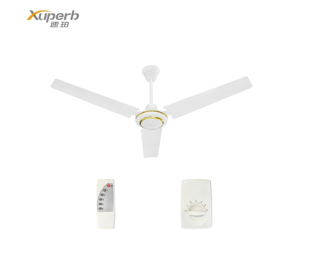 Solar Powered 12V DC Brushless Ceiling Fan Low Noise High Airflow Off Grid Ventilation Fan
