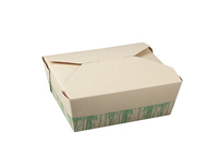Caja de Papel Kraft Desechable Personalizada, Resistente al Aceite, para Almuerzo, Pollo Frito, Bocadillos, Barbacoa, Galletas, Cajas de Regalo