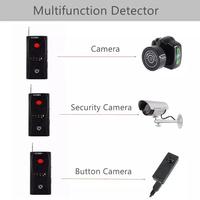 CC308 + détecteur de fréquence complète sans fil FNR détecteur d'appareil GSM détecteur de signal RF à objectif laser pour caméra
