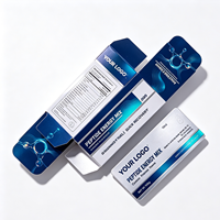 Ensemble d'emballages personnalisés pour flacons de peptides, étiquettes adhésives durables et imperméables avec boîtes assorties, vente en gros directe d'usine