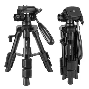 工厂批发定制三脚架Zomei Q100高品质自拍铝三脚架用于相机