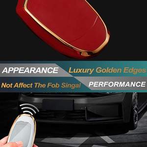 เคสกุญแจรีโมทรถยนต์ Toyota Rav 4 Smart 4 ปุ่ม แบบนิ่ม TPU ป้องกันรอยขีดข่วน รุ่นปี 2015-2016 อุปกรณ์เสริมสำหรับกุญแจ - Product Image 5