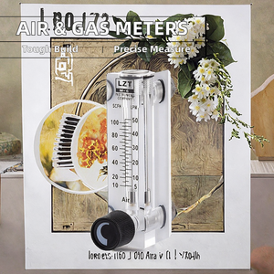 RESSEA OEMカスタマイズ可能な可変面積流量計、液体媒体用、1～1000 SCFH範囲、ステンレス/PP素材、1年間保証 - Product Image 2