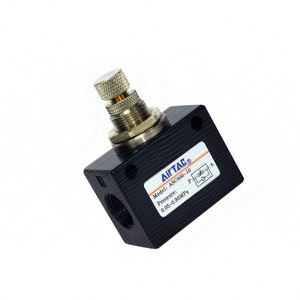 Válvula de aguja Airtac ASC300-10 ASC200-08, válvula de control de gas 0.05-0.95Mpa, tamaño de puerto de 1/4 pulgada - Product Image 3