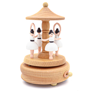 Boîte à musique en bois prête à être expédiée, mouvement Yunsheng, cadeau d'anniversaire ou <span class=keywords><strong>de</strong></span> Noël pour les enfants <span class=keywords><strong>de</strong></span> 5 à 10 ans, MOQ faible, 12 pièces - Product Image 1