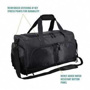 Free Sample Gym Bag <b>For</b> <b>Women</b> Duffle Travel Bags <b>For</b> Men Outdoor Backpack With Separate Space <b>For</b> Sports Bag <b>Shoes</b> - Product Image 2