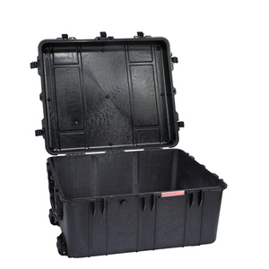 Hard Plastic 7 Inch <strong>Record</strong> <strong>case</strong> Hold 200 LP Vinyl Albums Carry Box Storm <strong>case</strong> - Product Image 3
