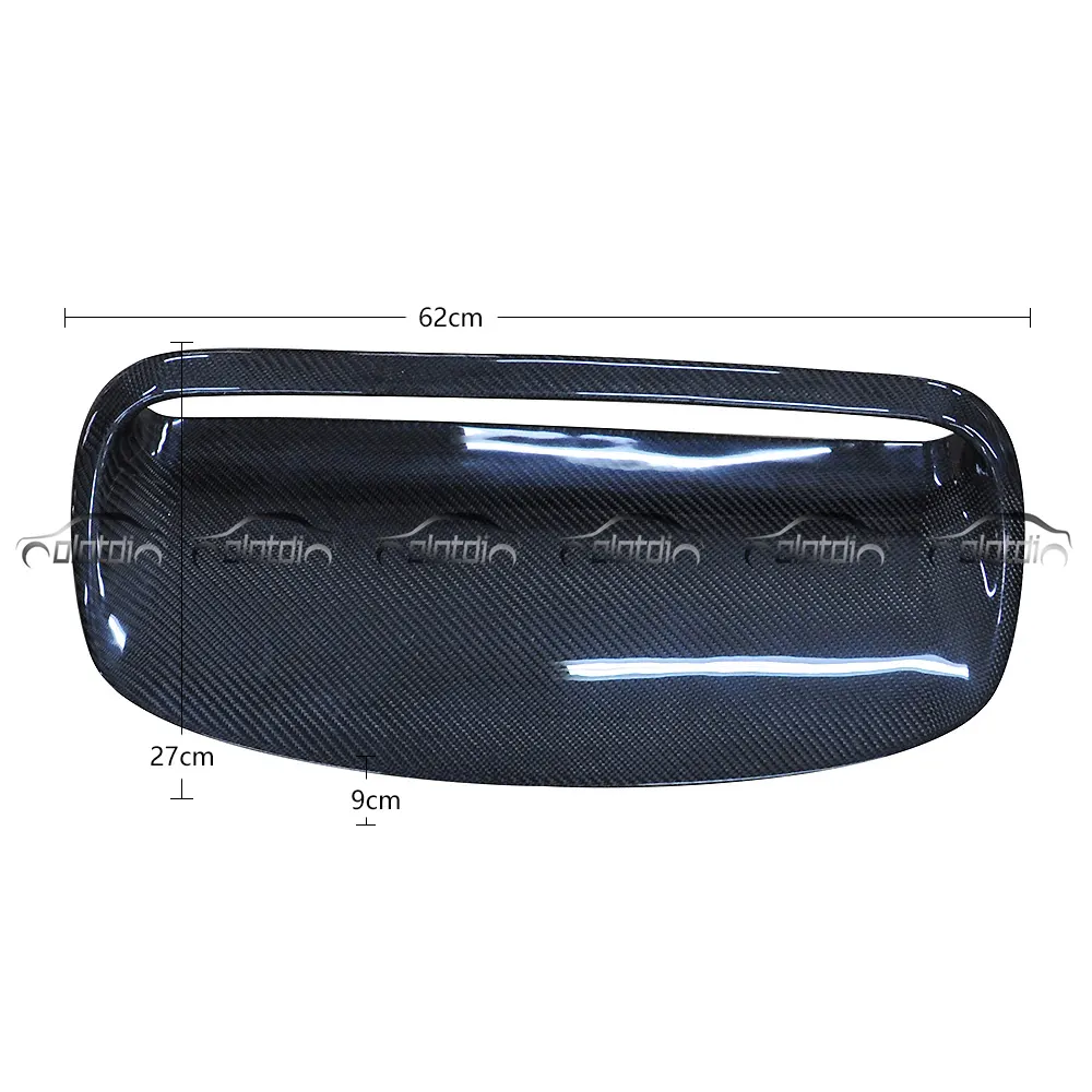 S stype capa de capuz de motor para frente, fibra de carbono, para subaru impreza wrx sti, ventilação de admissão de ar 2001 +