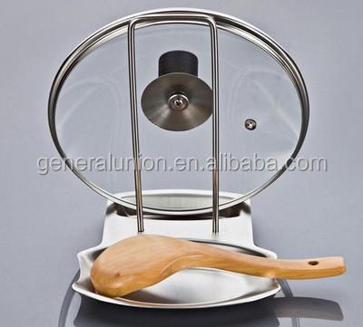 2022 новый дизайн, стойка для сковородок из нержавеющей стали, стойка для крышек, подставка, держатель для ложек