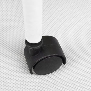 Chariot de cuisine ménagère en métal blanc, panier à roulettes, organisateur, chariot de cuisine - Product Image 5