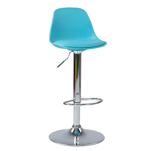 Tabourets de <span class=keywords><strong>bar</strong></span> contemporains avec siège en cuir Repose-pieds réglable pour comptoir de cuisine Salon de pub et restaurant - Product Image 3