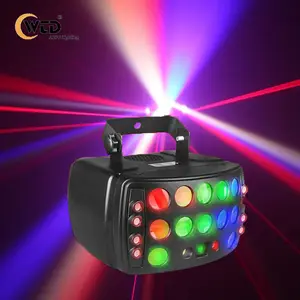 AOPU lazer kelebek disko DJ için uzaktan kumanda etkisi aydınlatma lazer sahne ışık ile parti ışığı
