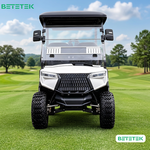 Voiturette de golf électrique super confortable, facile à conduire, bonne adhérence sur le gazon, chariot de golf fiable pour manoirs et routes non publiques, homologué DOT CE - Product Image 1