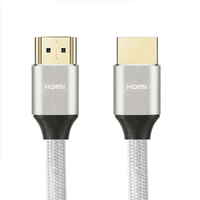 Kabel hdmi 120 lapis emas, kabel 8k 60hz 4k 2.1 hz 48Gbps kustom untuk kamera tv