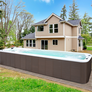 Sunrans <span class=keywords><strong>Piscine</strong></span> de plongée Swim Spa de 12 mètres pour 6 à 8 personnes avec système Balboa et coque en acrylique Aristech - Product Image 1