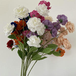 Decoraciones DE BODA <span class=keywords><strong>Ted</strong></span> Bakerpure Peony 6 cabezas ramo de peonía blanca flores artificiales para la decoración del hogar de la boda - Product Image 4