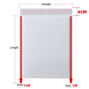 Busta Imbottita Personalizzata 220x110 in <span class=keywords><strong>Plastica</strong></span> a Bolle, Impermeabile, Antiurto, Antistrappo, Ecologica, 140g - Product Image 6